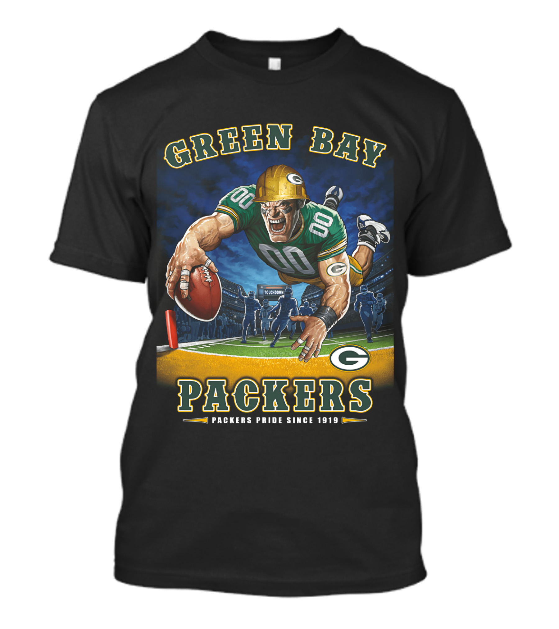 Green Bay Packers Packers Pride Since 1919 Touchdown T-Shirt