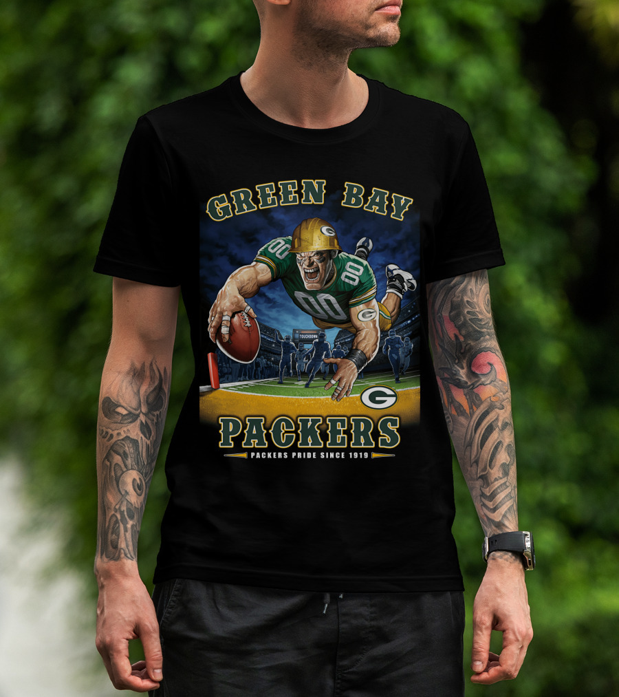 Green Bay Packers Packers Pride Since 1919 Touchdown T-Shirt