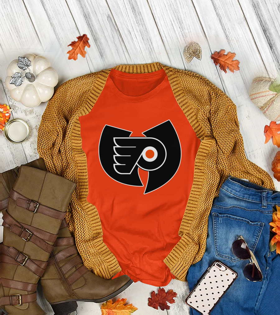 Philadelphia Flyers Wu-Tang Clan Mashup T-Shirt