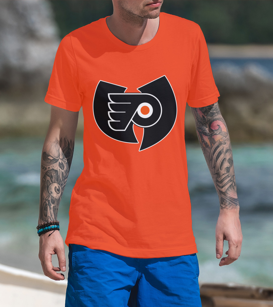 Philadelphia Flyers Wu-Tang Clan Mashup T-Shirt