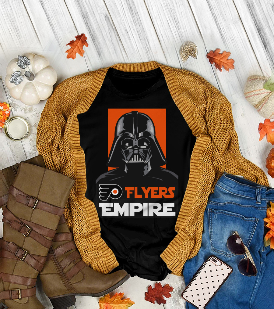 Flyers Empire Darth Vader Philadelphia NHL T-Shirt