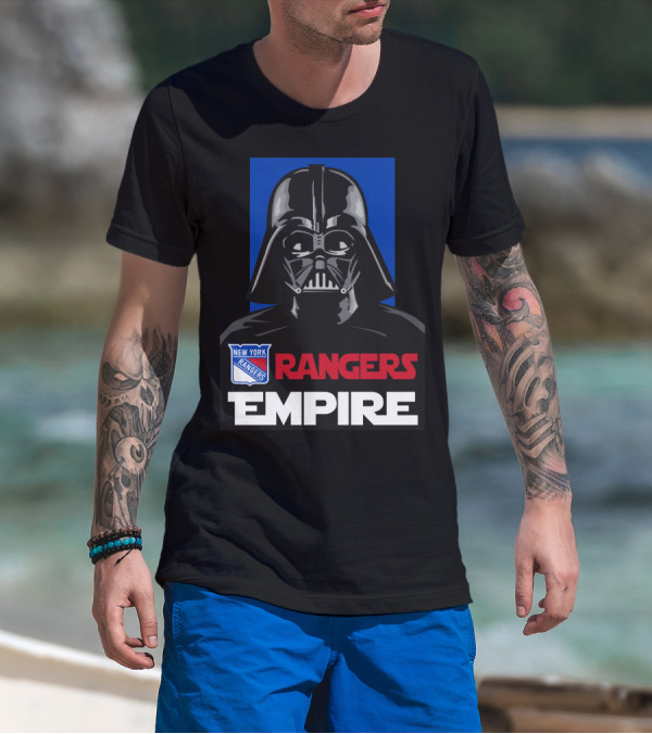 New York Rangers Darth Vader Empire NHL T-Shirt