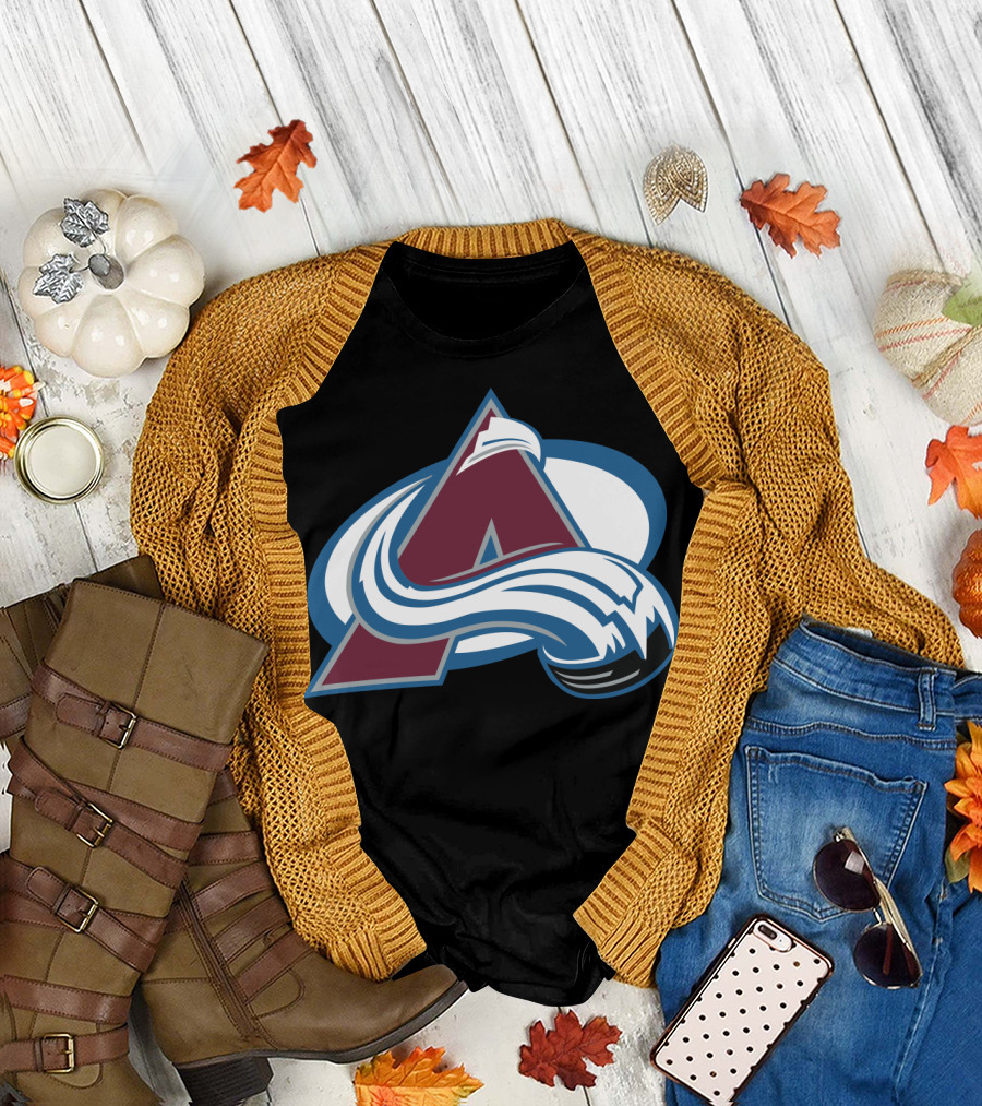 Colorado Avalanche NHL Team Logo Emblem T-Shirt