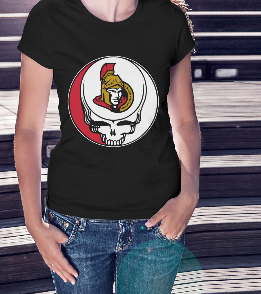 Ottawa Senators Skull T-Shirt