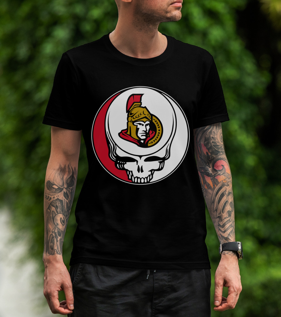 Ottawa Senators Skull T-Shirt