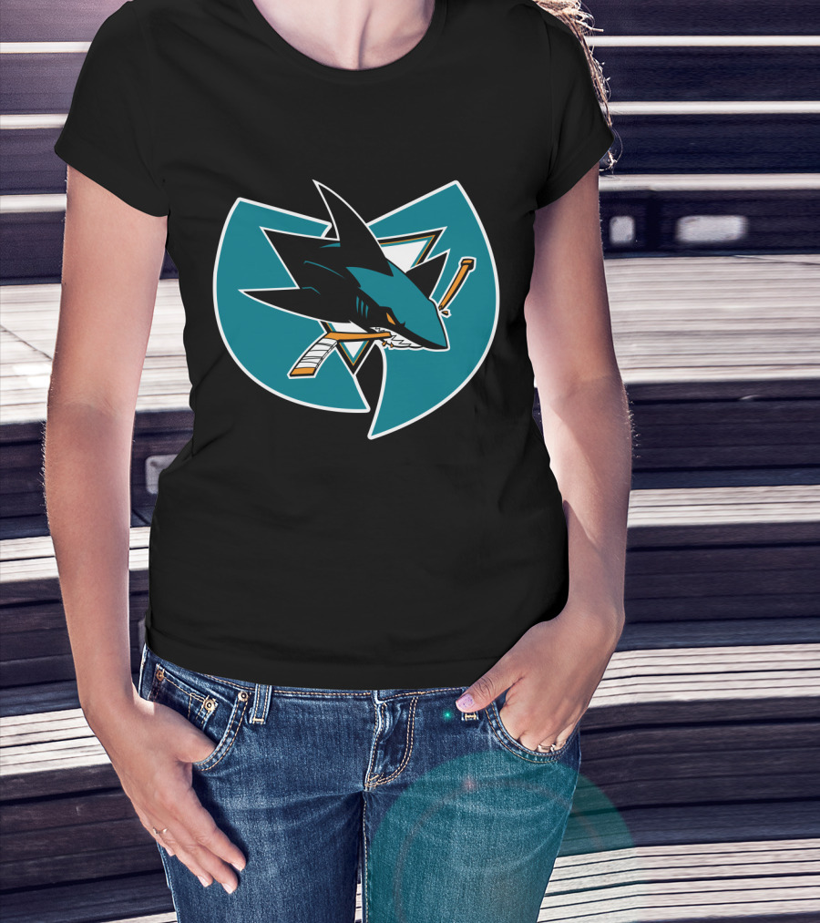 San Jose Sharks Wu-Tang Clan Fusion T-Shirt