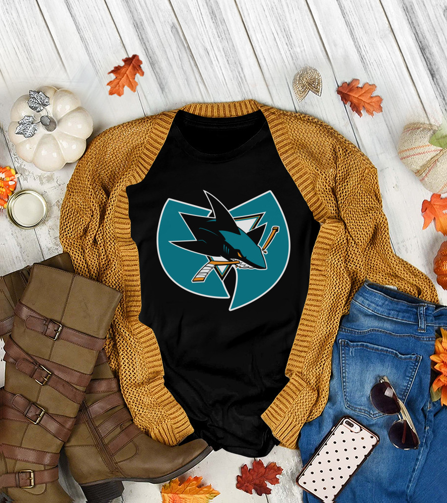 San Jose Sharks Wu-Tang Clan Fusion T-Shirt