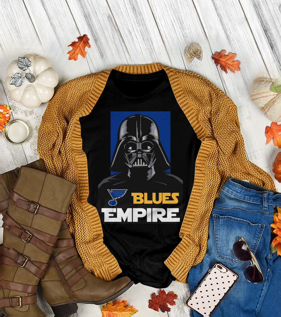 Blues Empire St Louis Darth Vader NHL T-Shirt