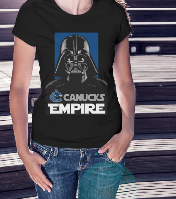 Canucks Empire Darth Vader NHL Vancouver T-Shirt