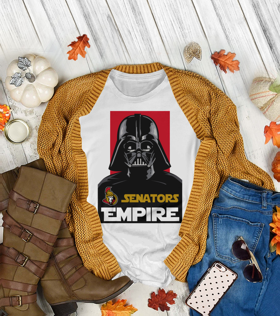 Ottawa Senators Darth Vader Empire NHL T-Shirt