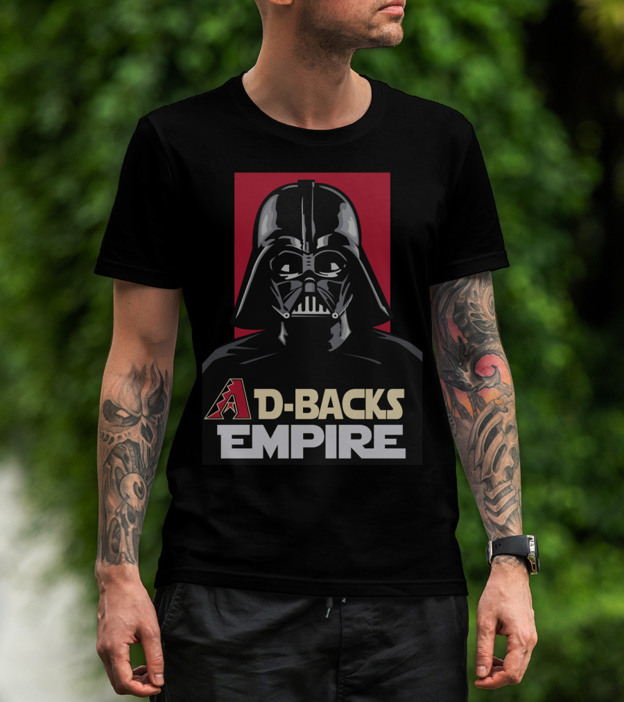 Arizona D-Backs Empire Darth Vader T-Shirt
