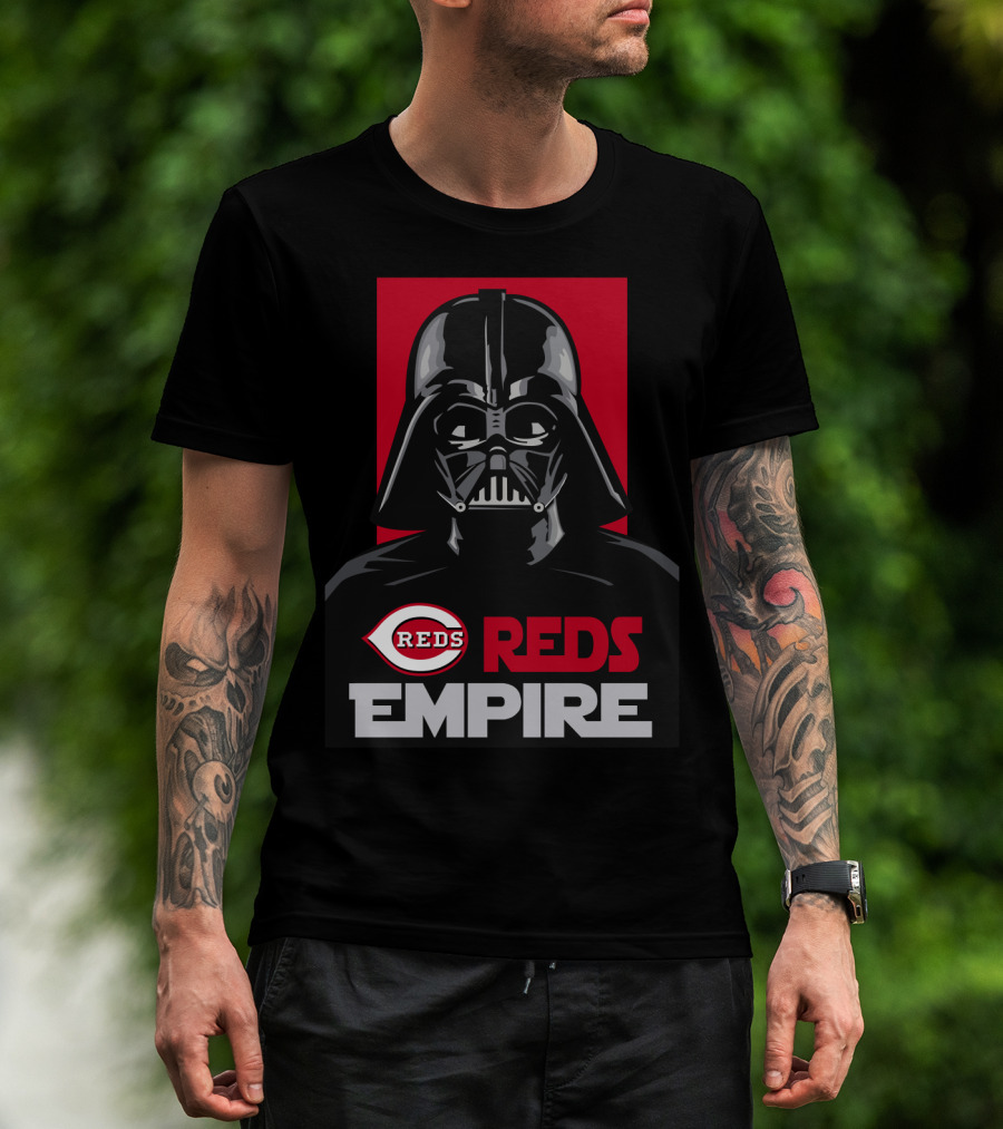 Cincinnati Reds Empire Reds Darth Vader T-Shirt