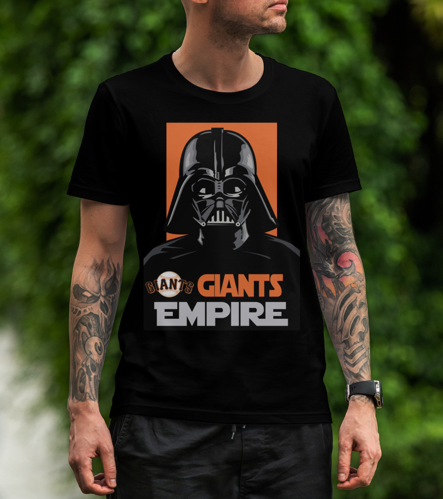 San Francisco Giants Empire Darth Vader Baseball Giants Empire T-Shirt