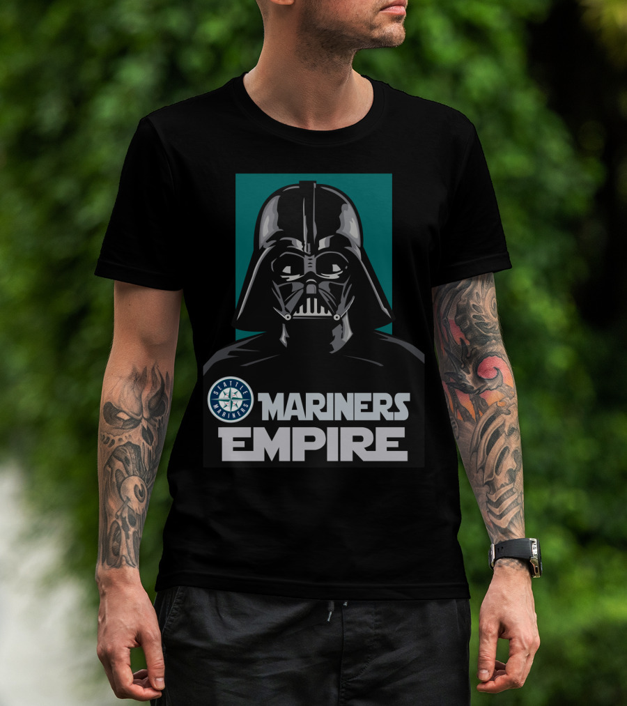 Seattle Mariners Empire Darth Vader Mariners Empire T-Shirt