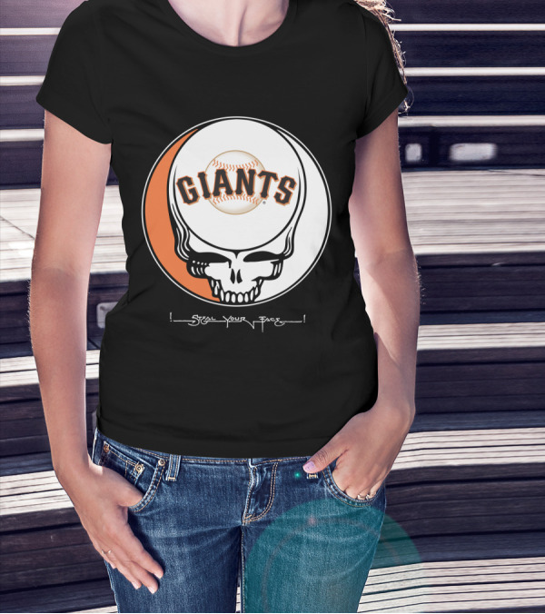 GRATEFUL DEAD San Francisco Giants Steal Your Face T-Shirt