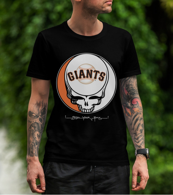 GRATEFUL DEAD San Francisco Giants Steal Your Face T-Shirt