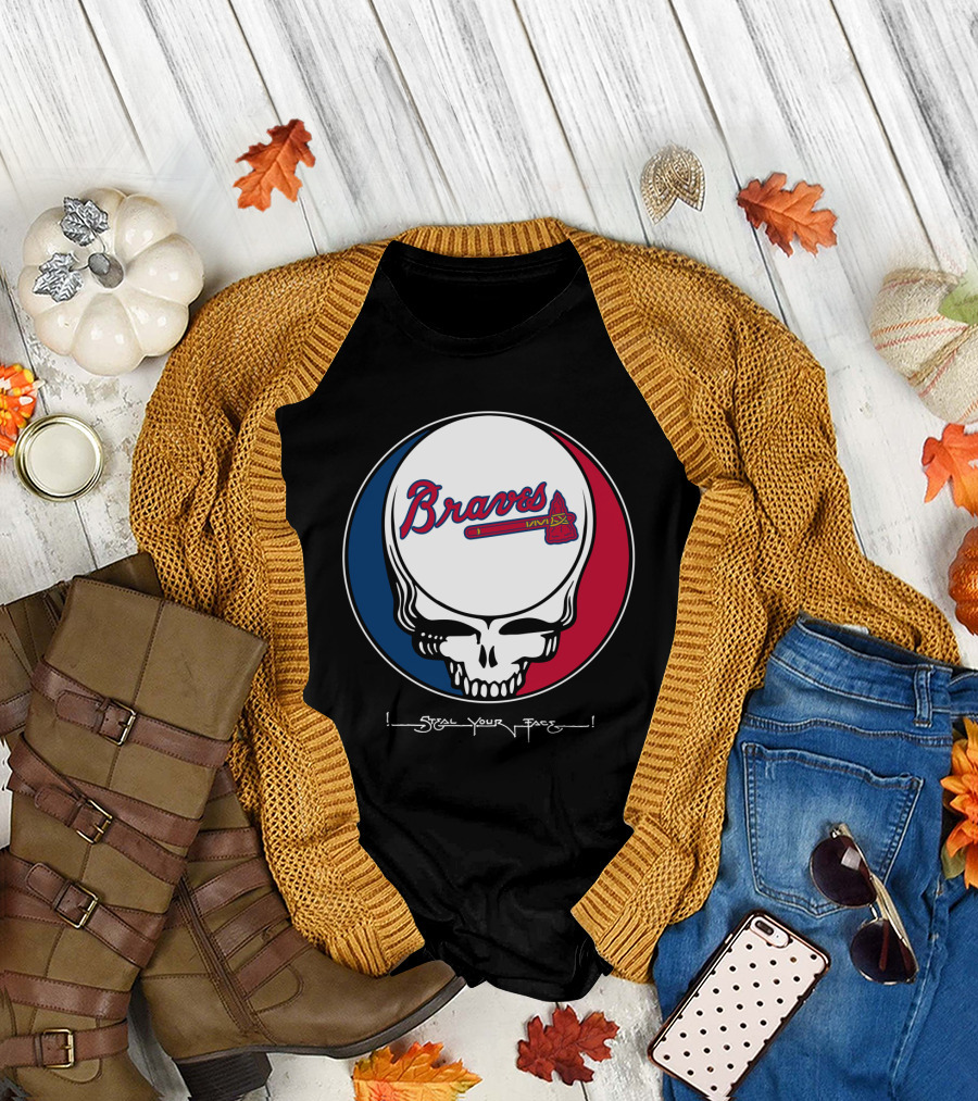 Grateful Dead Steal Your Face Braves T-Shirt
