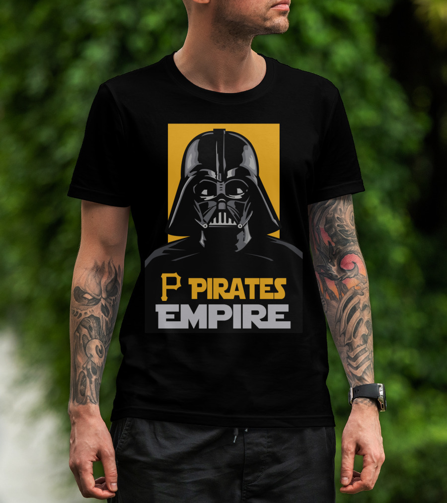 Pittsburgh Pirates Empire Darth Vader Crossover T-Shirt