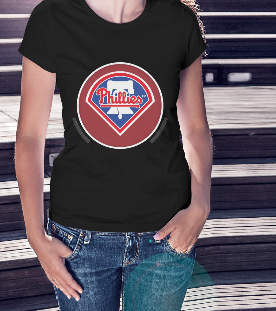 Philadelphia Phillies Liberty Bell Emblem T-Shirt