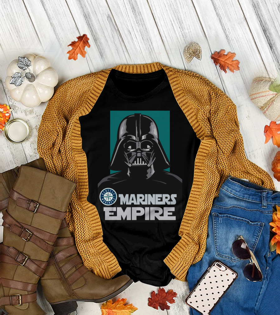 Seattle Mariners Darth Vader Empire T-Shirt