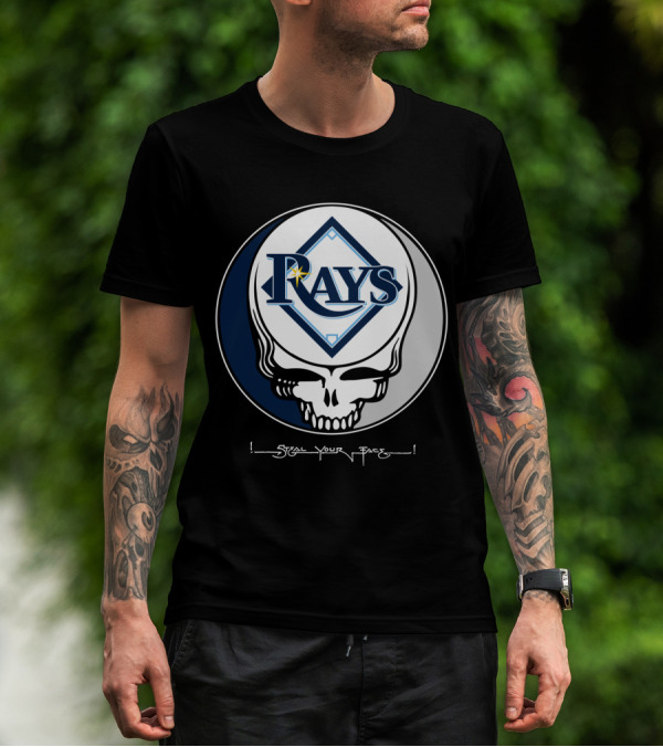 GRATEFUL DEAD Tampa Bay Rays Steal Your Face T-Shirt