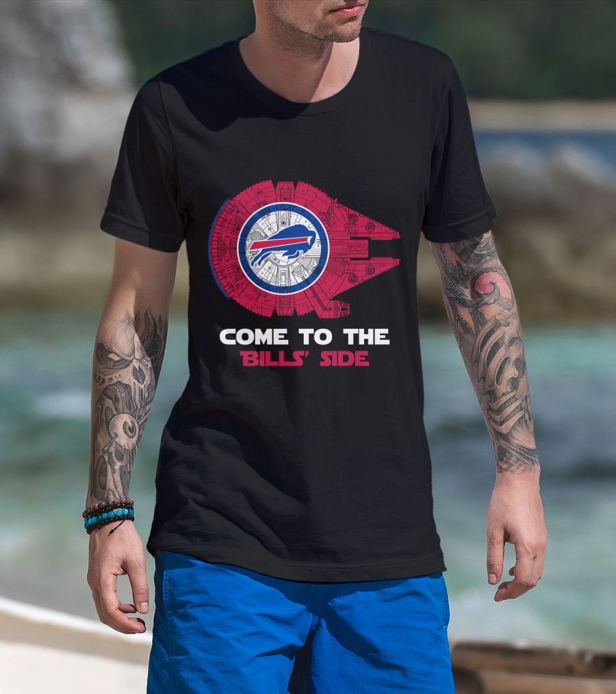 Buffalo Bills Millennium Falcon Come To The Bills' Side T-Shirt