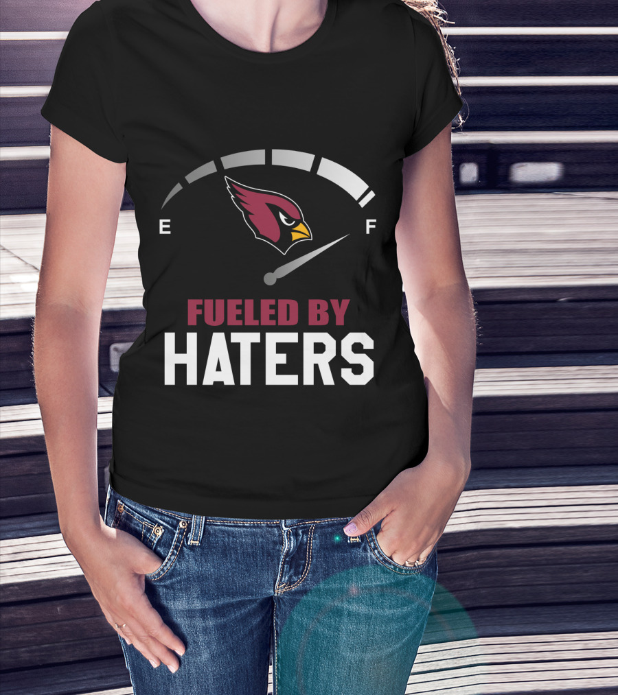 Arizona Cardinals Fueled By Haters Gauge Full T-Shirt