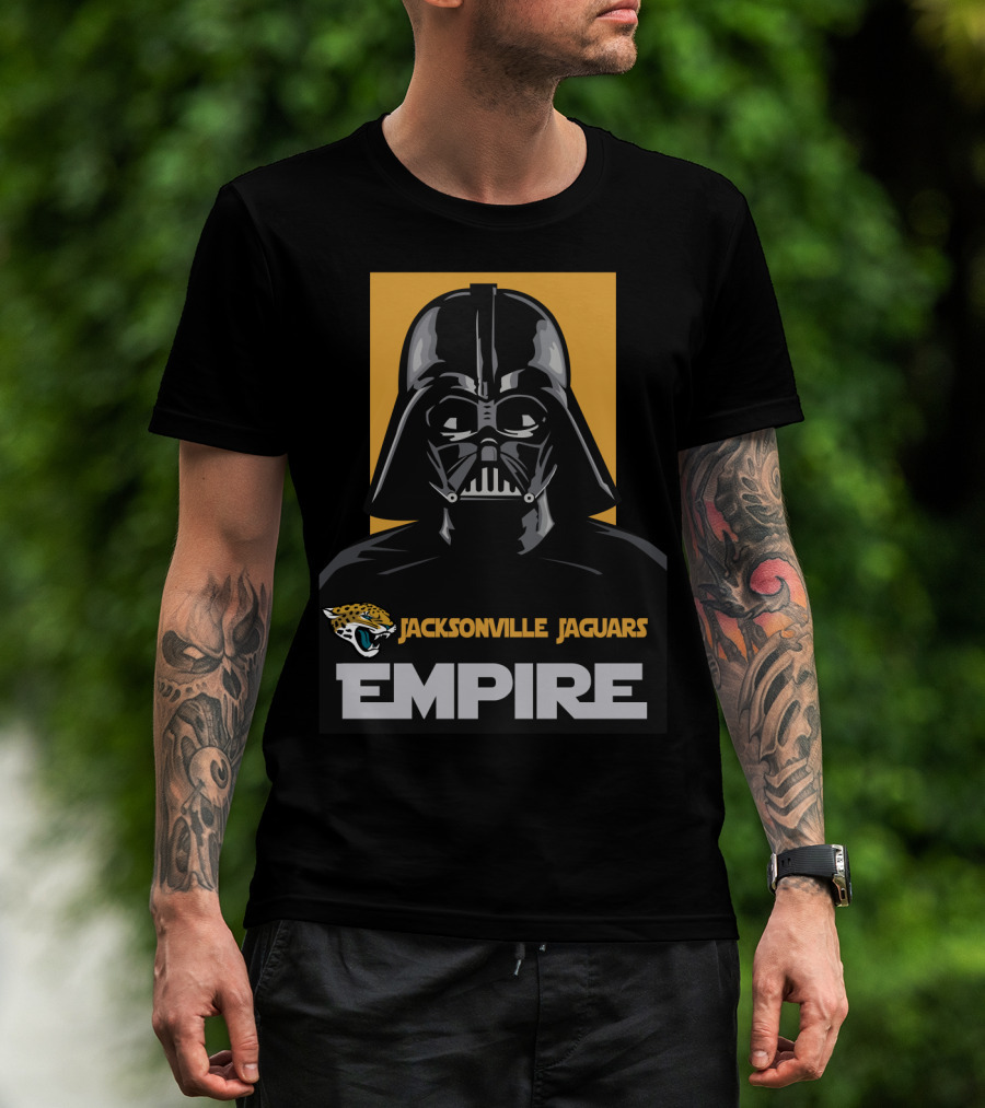 Jacksonville Jaguars Empire Darth Vader Fan T-Shirt