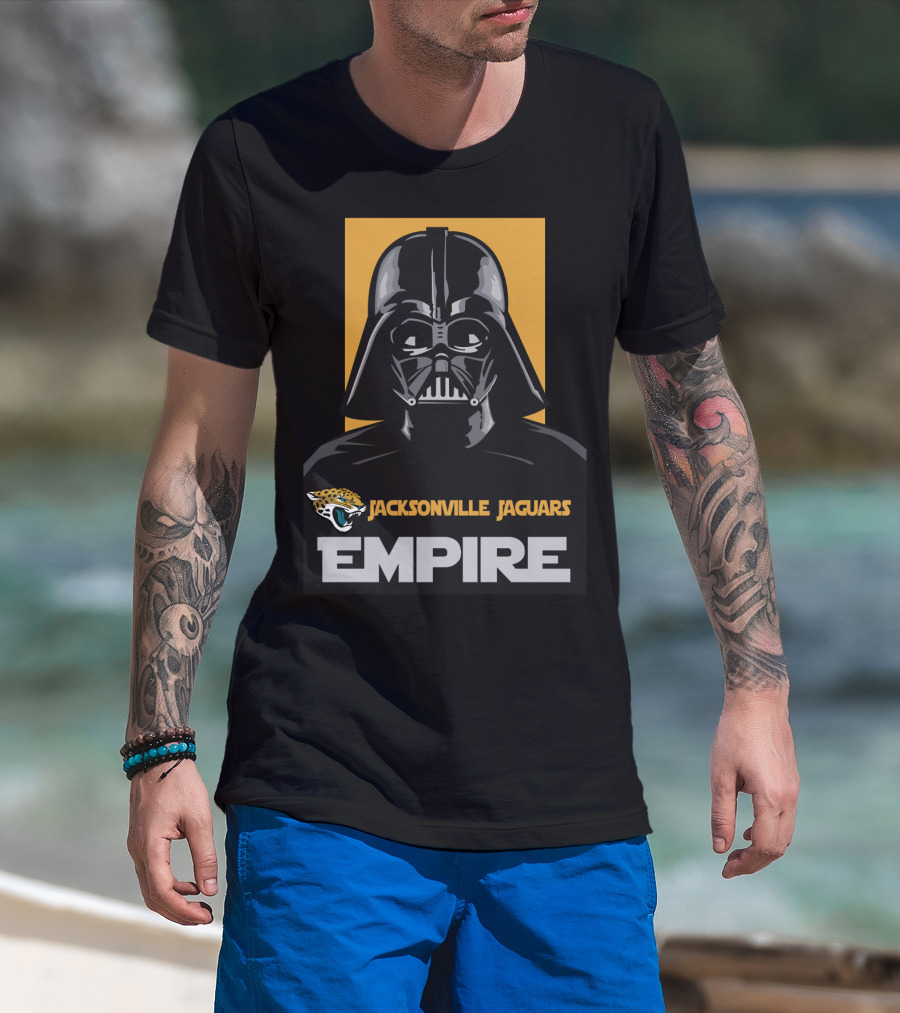 Jacksonville Jaguars Empire Darth Vader Fan T-Shirt