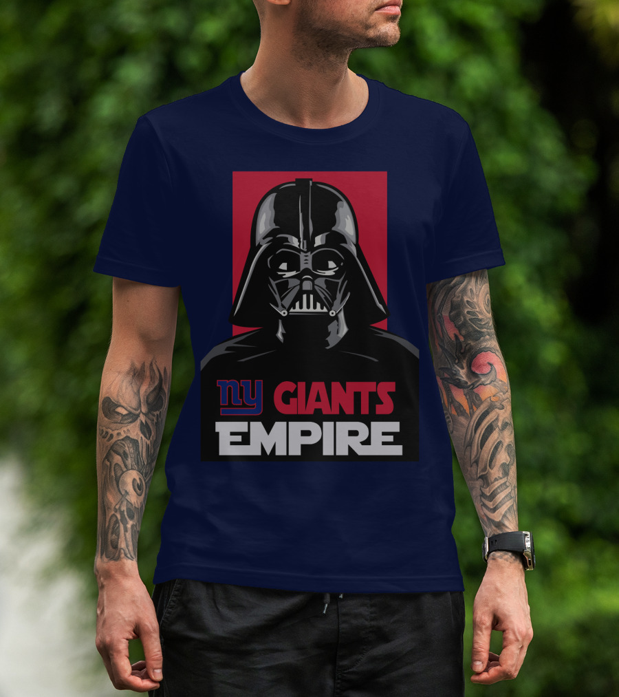 Ny Giants Empire Darth Vader T-Shirt