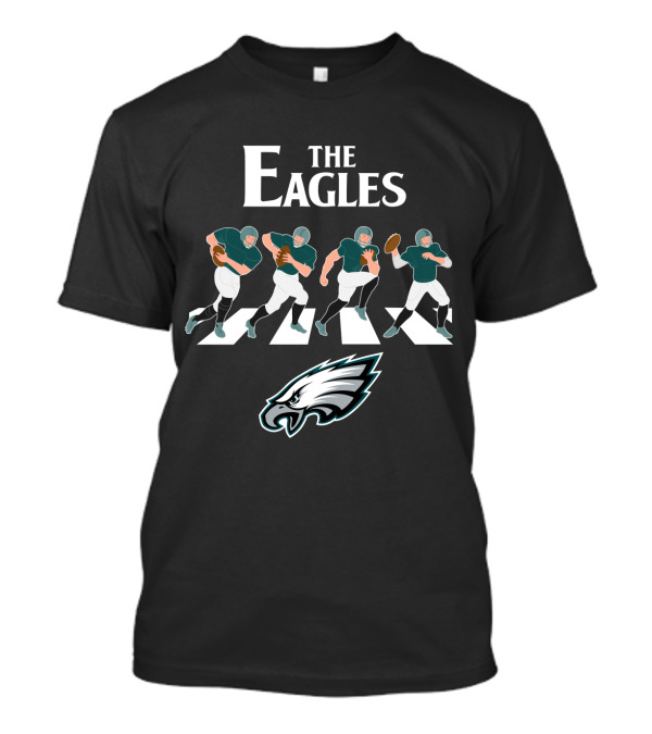 The Eagles Football Abbey Road Philadelphia Eagles T-Shirt