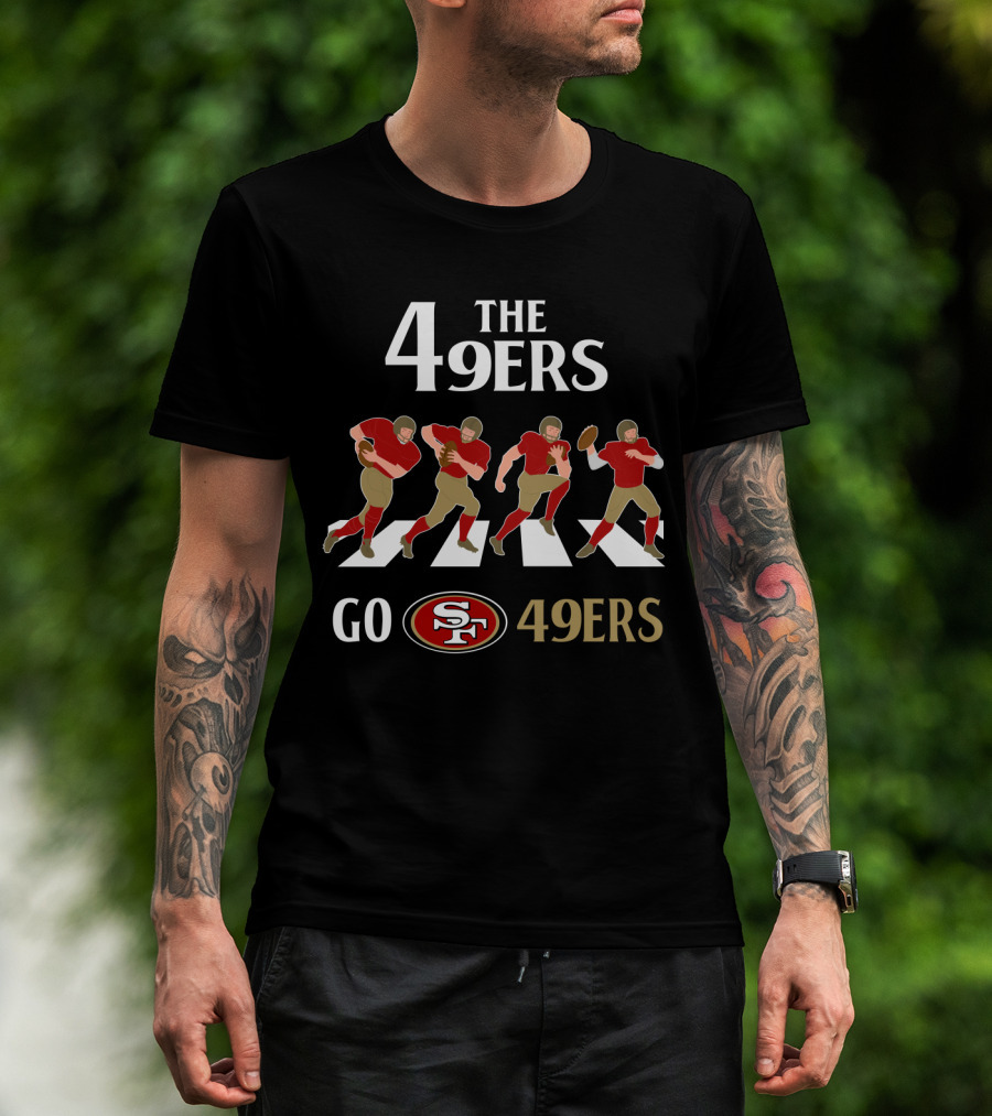 The 49ers Go 49ers San Francisco 49ers Abbey Road T-Shirt