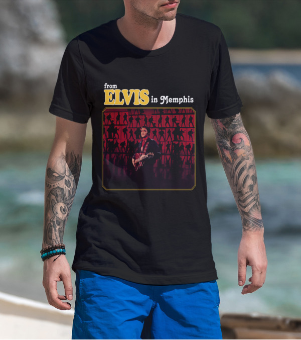 From Elvis In Memphis Silhouette Performance Image EVPL 04 T-Shirt