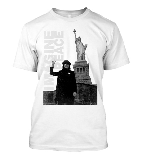 JLN 16 Imagine Peace Statue Of Liberty T-Shirt