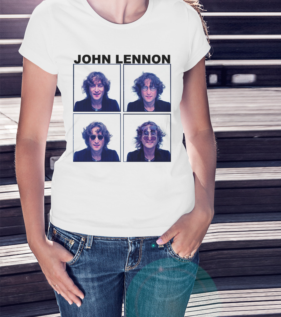 John Lennon Photographic Portrait Series T-Shirt
