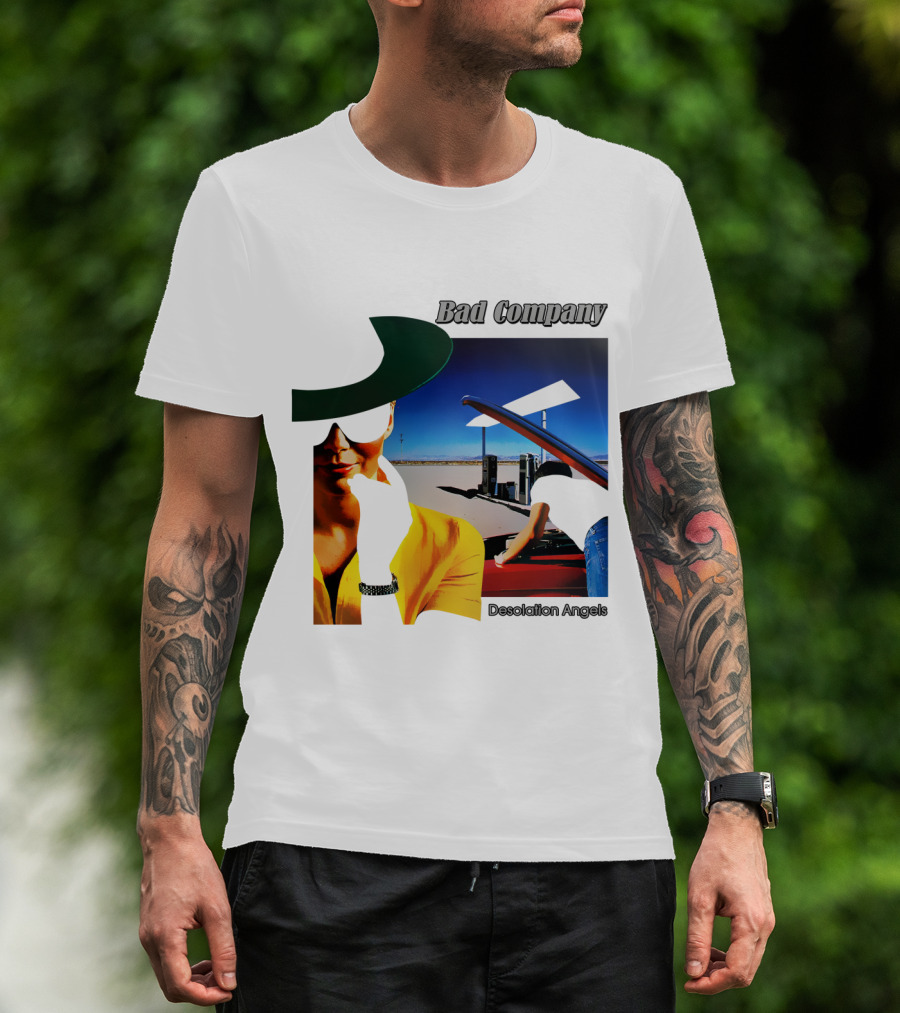 Bad Company Desolation Angels Album Cover T-Shirt