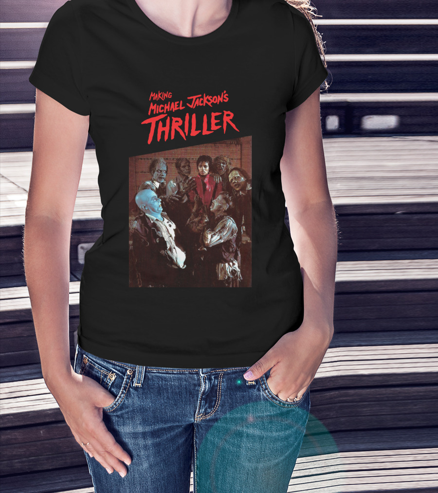 Making Michael Jackson's Thriller T-Shirt