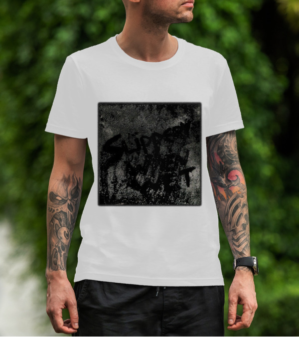 BJV 05 Slippery When Wet Grunge Urban T-Shirt