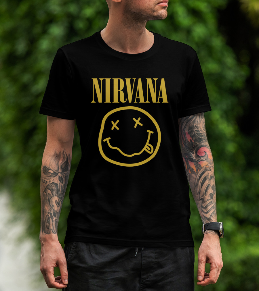 Nirvana Smiley Face T-Shirt