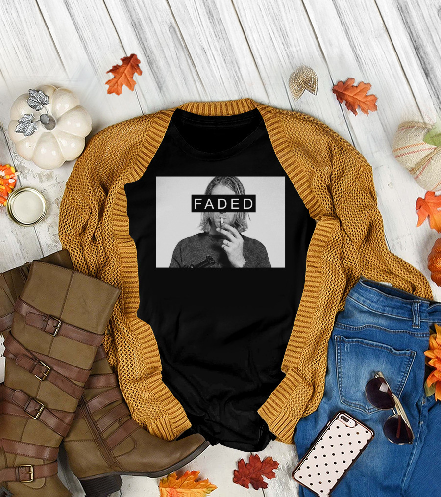 FADED NVN 17 Image with Cigarette T-Shirt