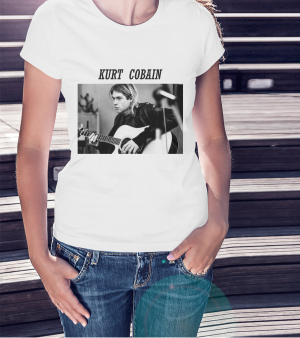 Kurt Cobain Solo Album Montage Of Heck November Release T-Shirt