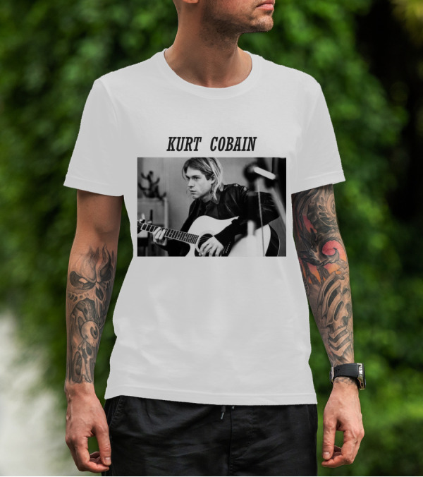 Kurt Cobain Solo Album Montage Of Heck November Release T-Shirt