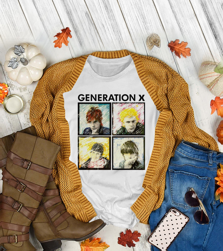 GENERATION X GX 02 Wild Pop Art Style Portraits T-Shirt