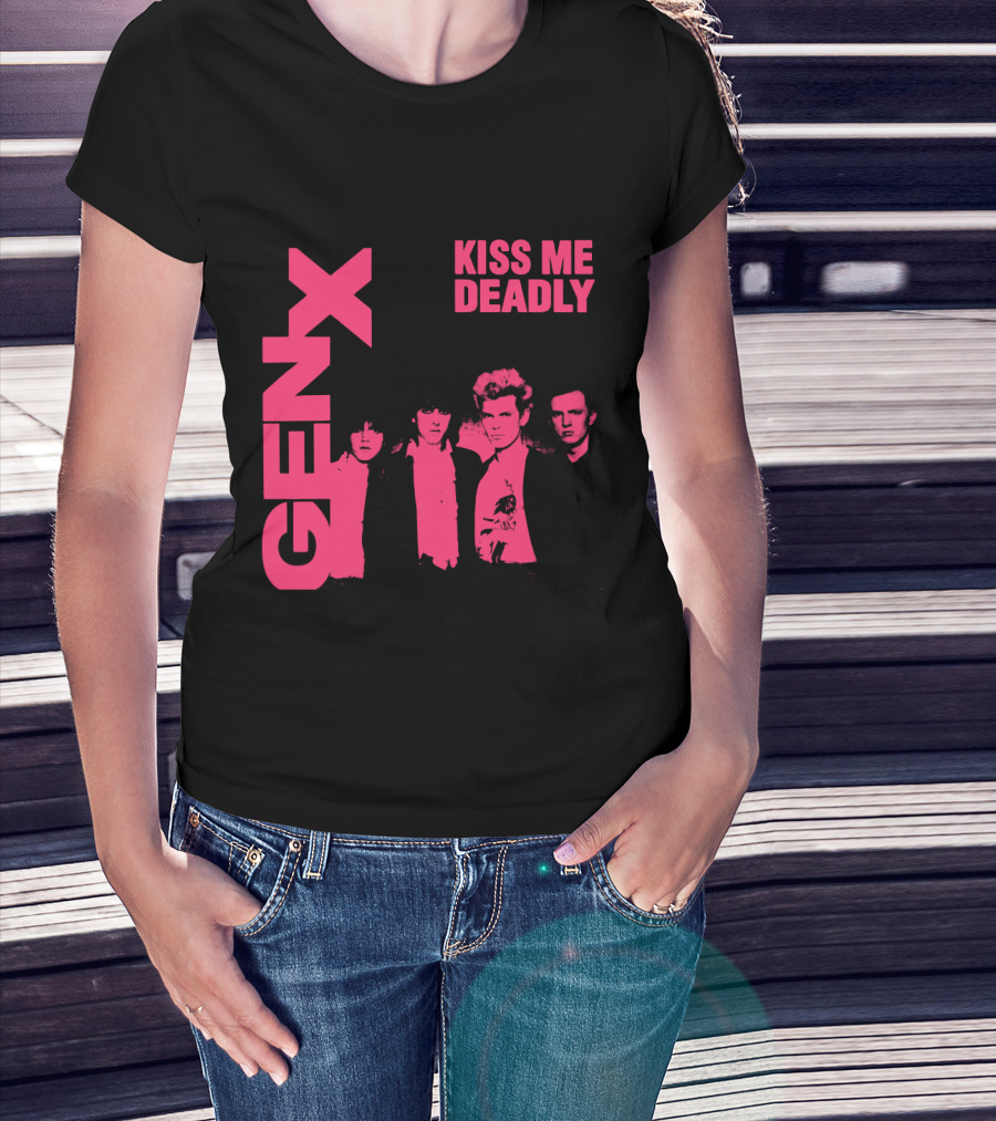 GEN X Kiss Me Deadly Band T-Shirt