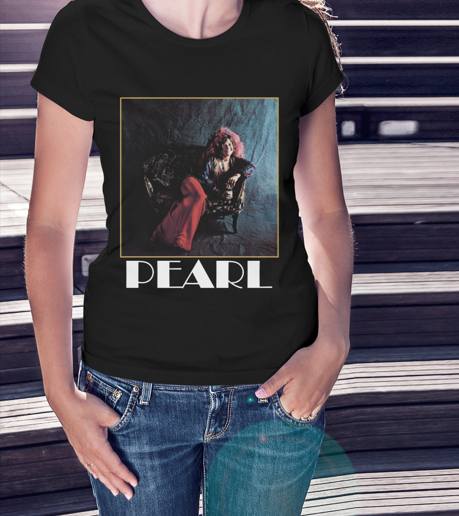 Pearl Album Cover Sofa Portrait Jnjl T-Shirt