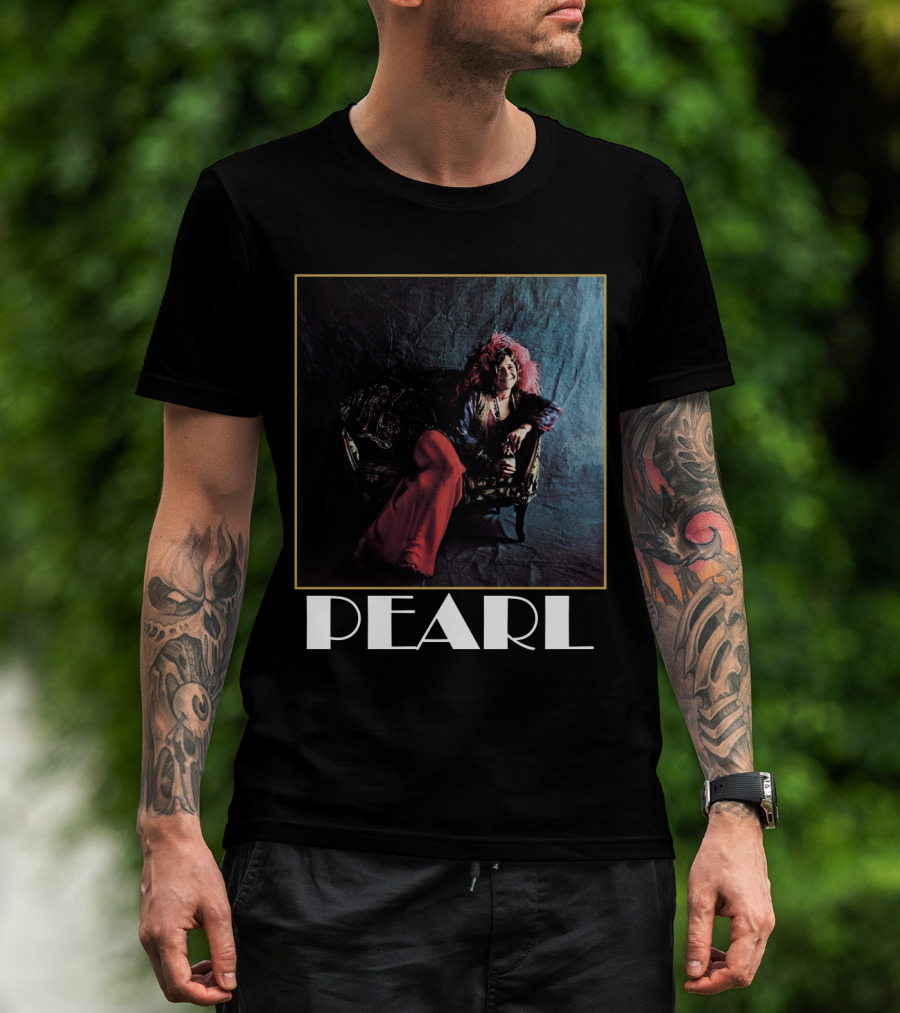 Pearl Album Cover Sofa Portrait Jnjl T-Shirt