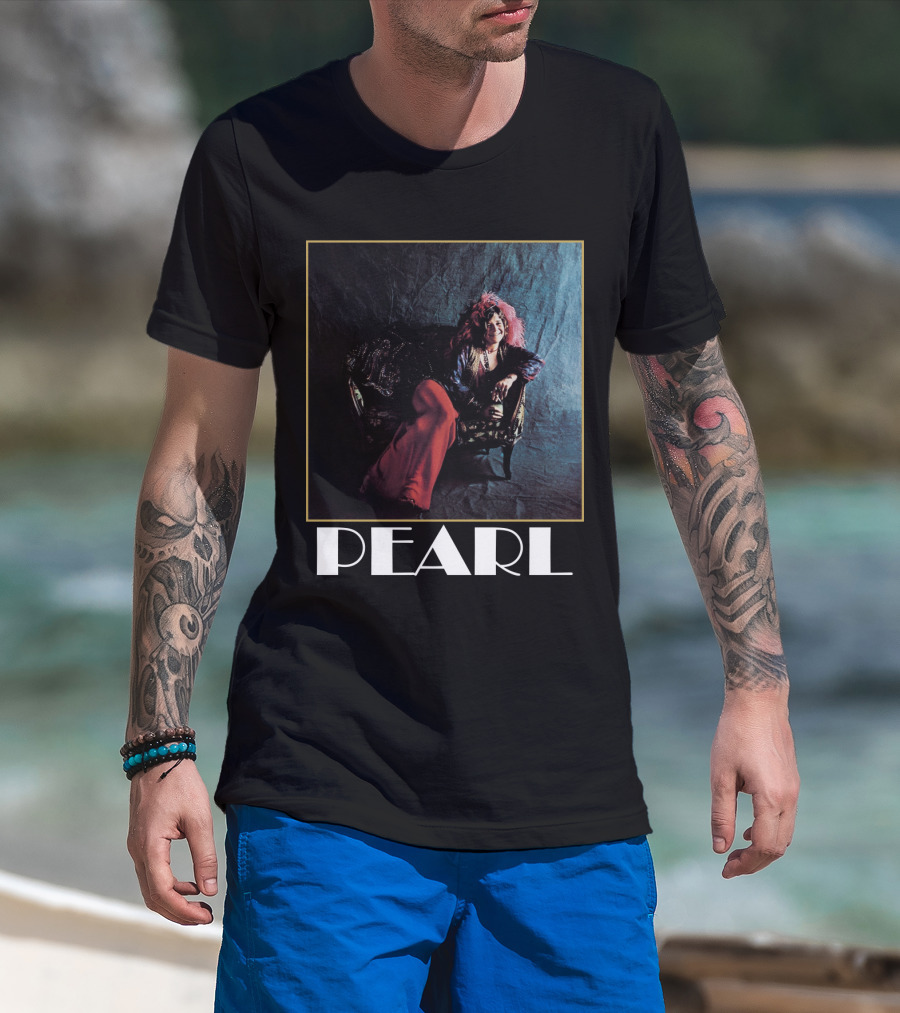 Pearl Album Cover Sofa Portrait Jnjl T-Shirt