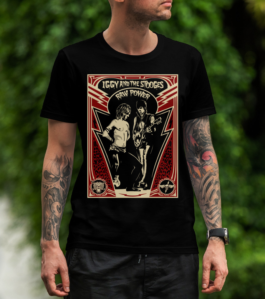 Iggy And The Stooges Raw Power T-Shirt