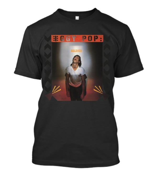 Iggy Pop Soldier Album Cover IP&ST 08 Edition T-Shirt