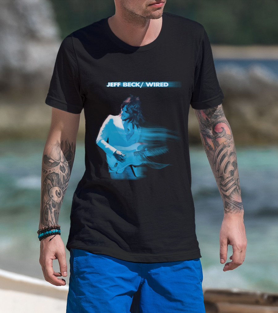 Jeff Beck Wired Electric Performance 07 Tjb T-Shirt